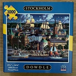 Brand New Dowdle “Stockholm” 1000 Piece Jigsaw Puzzle